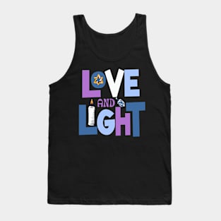 Love And Light Hanukkah Christmas Tank Top